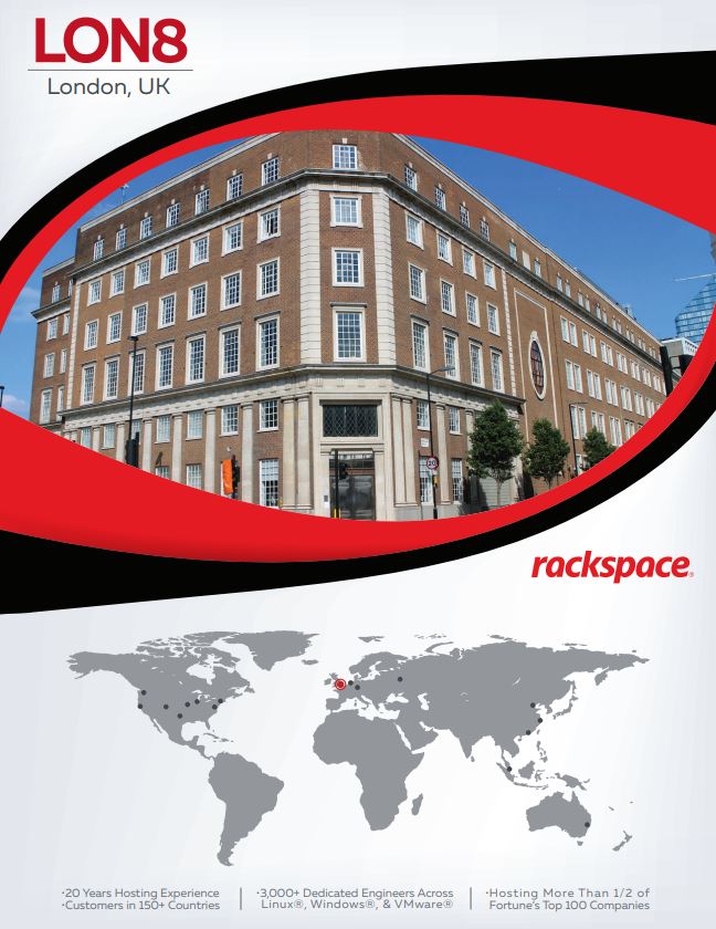 Rackspace Data Center: LON8 | Rackspace